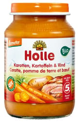 Holle Organic jar menu carrots, potato & beef Demeter