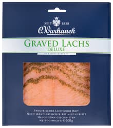 Warhanek Graved Salmon slices cold smoked