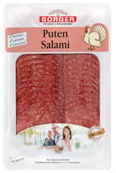 Sorger Putensalami geschnitten