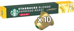 Starbucks Decaf Espresso Roast for Nespresso capsules