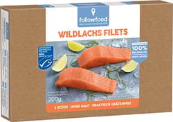 followfood MSC Wildlachs Filets (tiefgekühlt)