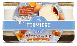 La Fermiere gebackener Milchreis auf Karamell 2x150g
