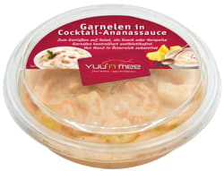 Yuu'n Mee Garnelen in Cocktail - Ananas Sauce