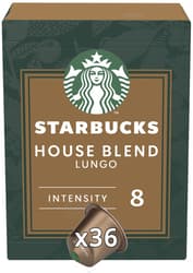 Starbucks House Blend Lungo Big Pack for Nespresso coffee capsules (36 capsules)