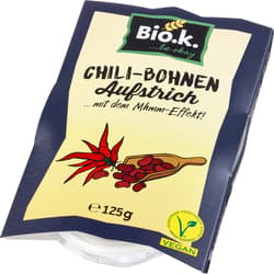 Bio.k. BIO Chili Bohnen Aufstrich