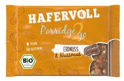 Oatmeal BIO Porridge2go Peanut