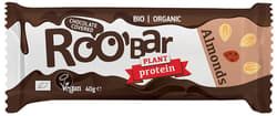 Roobar Almond & Protein bar covered with chocolate  