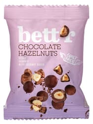 Chocolate covered hazelnuts
