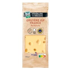 Itineraire des Saveurs Gruyère IGP France