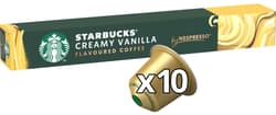 STARBUCKS Creamy Vanilla aromatisierte Kaffeekapseln für NESPRESSO