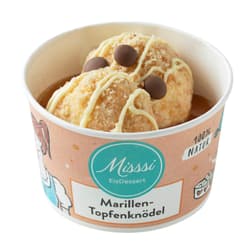 Misssi Alpeneis EisDessert Marillen-Topfenknödel (tiefgekühlt)