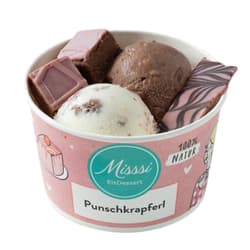 Misssi Alpeneis EisDessert Punschkrapferl (tiefgekühlt)