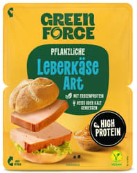 GREENFORCE Frischer Leberkäse 2x80g VEGAN