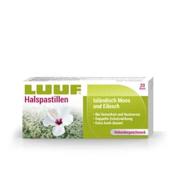 LUUF® Halspastillen Isländisch Moos und Eibisch - Holunder