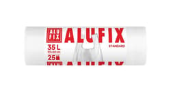 ALUFIX Garbage bags Handle HDPE 53x60cm white 35L/25pcs 