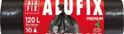 ALUFIX Garbage bags Profi  LDPE 70x110cm black 120L/10pcs 