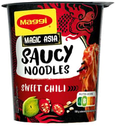 Maggi Magic Asia Saucy Noodles Sweet Chili Cup Fertiggericht