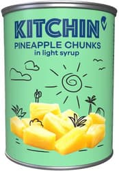 Kitchin Ananas Stücke in Sirup