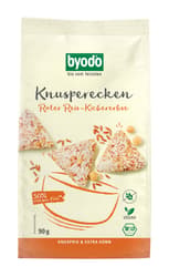 Byodo BIO Knusperecken Roter Reis-Kichererbse glutenfrei