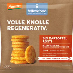 followfood BIO Kartoffel Rösti Vegan (tiefgekühlt)