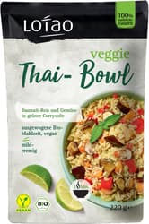 Lotao BIO Thai Bowl mit grünem Curry