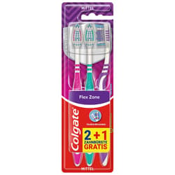 Colgate® Flex Zone Toothbrush 2+1 medium