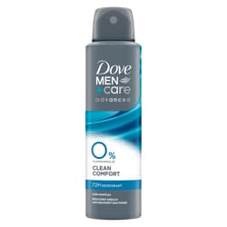 Dove Men+Care Deo-Spray mit Zink-Komplex Clean Comfort 0% Aluminiumsalze