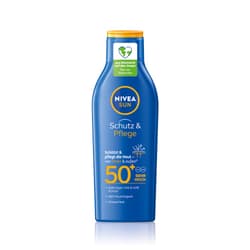 NIVEA Schutz & Pflege Sonnenmilch LF 50+