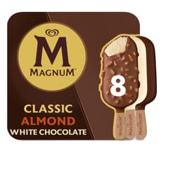 Magnum Classic / Almond / White Chocolate (tiefgekühlt)