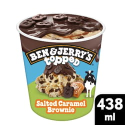 Ben & Jerry's Topped Salted Caramel Brownie