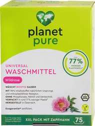 Planet Pure Universal laundry detergent wildrose bag in a box