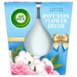 AirWick Wohlfühl-Duftkerze Cotton Flower Dream 