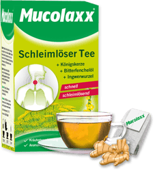 Mucolaxx® Schleimlöser Tee – für Erwachsene