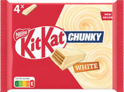KitKat Chunky White Schokoriegel 4er Multipack