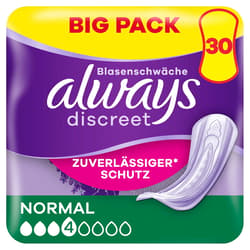 always Discreet Inkontinenz Normal Big Pack