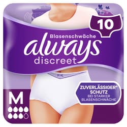 Always Discreet Incontinence Panties For Women, M