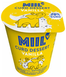 Miil curd dessert vanilla