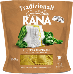 Rana Ravioli Ricotta und Spinat