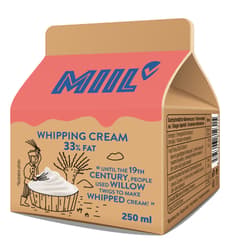 Miil Fresh whipped cream 33%