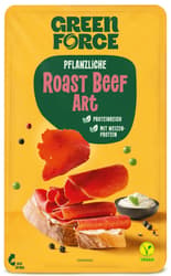 GREENFORCE Fresh vegan cold cuts Roast beef