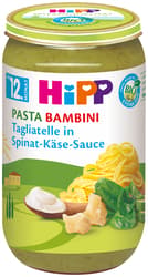 HiPP Pasta Bambini - Tagliatelle in Spinach and Cheese Sauce