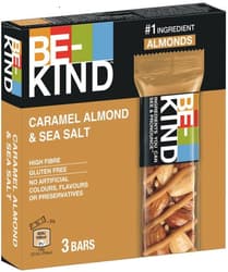 Be-Kind Caramel Almond & Sea Salt 3er Pack glutenfrei