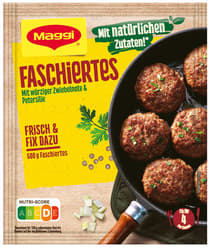 Maggi Fix für Faschiertes