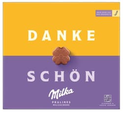 Milka 'Dankeschön' Schokocreme Pralinen