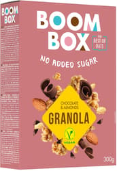 Boom Box Chocolate & Almonds Granola