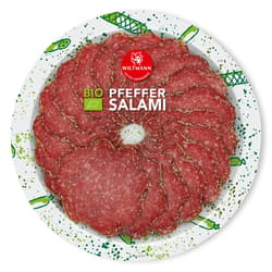 Wiltmann BIO Salami Pfeffer geschnitten