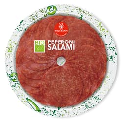 Wiltmann BIO Peperoni Salami geschnitten