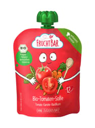 FruchtBar BIO-Tomaten-Soße Tomate, Karotte, Basilikum