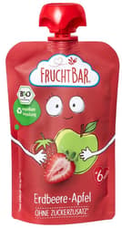 FruchtBar BIO-Fruchtpüree Erdbeere, Apfel
