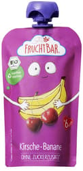 FruchtBar BIO-Fruchtpüree Kirsche, Banane